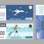 Travel Voucher Free Vector Art – (35 Free Downloads) For Free Travel Gift Certificate Template