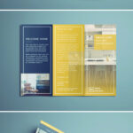 Tri Fold Brochure | Free Indesign Template Inside Brochure Template Indesign Free Download
