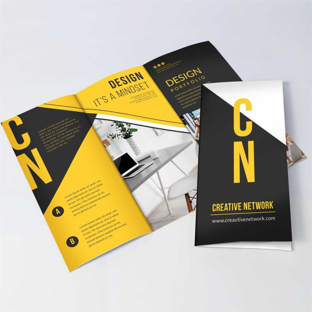 6 Panel Brochure Template - Sample Professional Templates