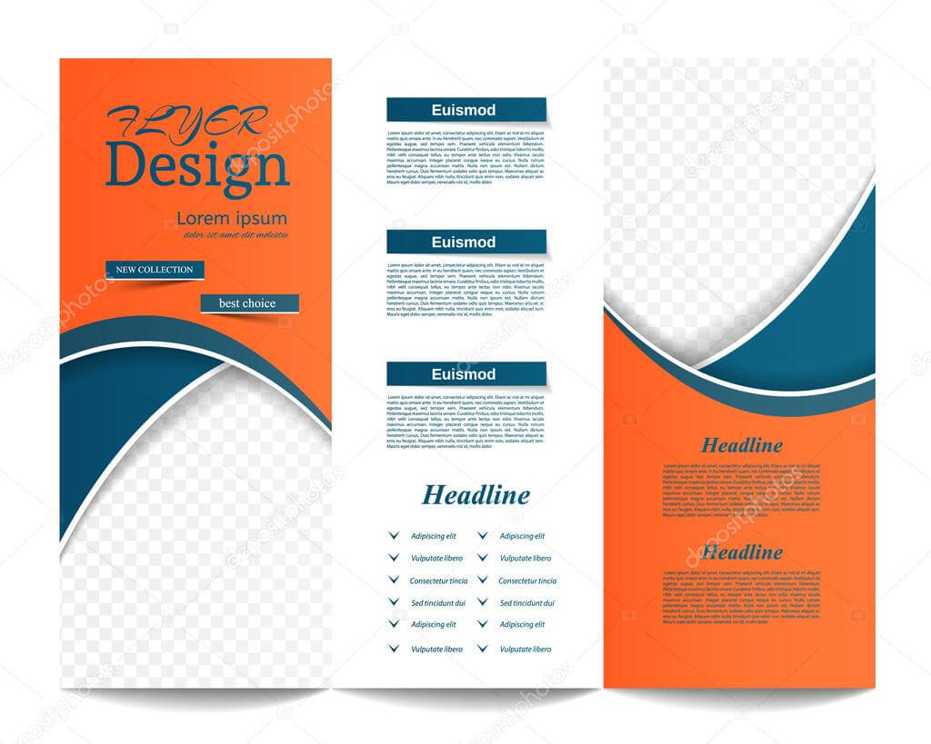Tri Fold Brochure Template.corporate Business Background With Tri Fold Brochure Publisher Template