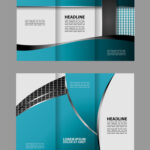 Tri Fold Business Brochure Template Two Sided Tem Inside Double Sided Tri Fold Brochure Template