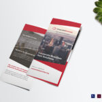 Tri Fold Corporate Business Brochure Template With Membership Brochure Template