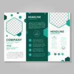 Trifold Brochure Free Vector Art - (251 Free Downloads) with Three Panel Brochure Template