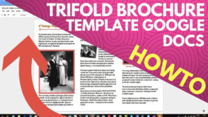 Trifold Brochure Template Google Docs in Tri Fold Brochure Template Google Docs
