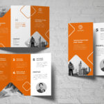 Trifold Brochure – Town Construction For Adobe Indesign Tri Fold Brochure Template