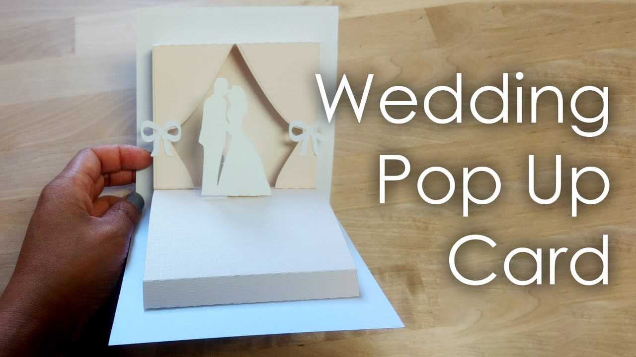 [Tutorial + Template] Diy Wedding Project Pop Up Card In Diy Pop Up Cards Templates