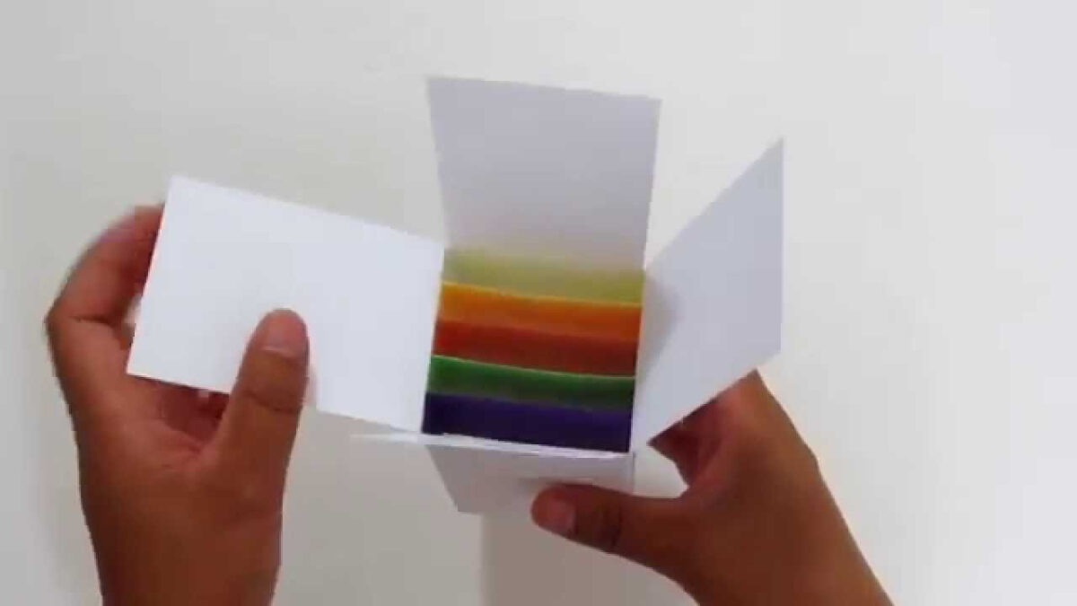 Pop Up Box Card Template