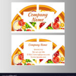 Two Business Card Template For Pizza Delivery Regarding Frequent Diner Card Template