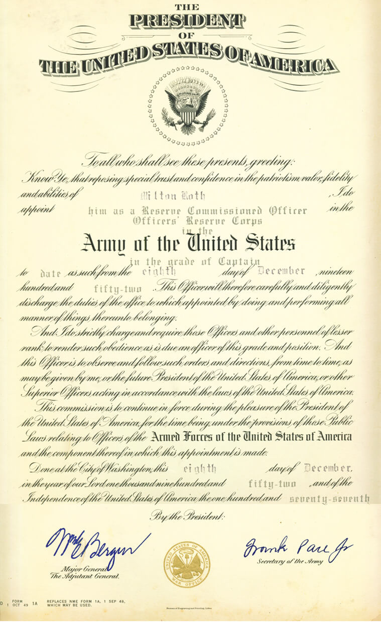 U.s.army Officer Promotion Certificate Pertaining To Officer Promotion Certificate Template