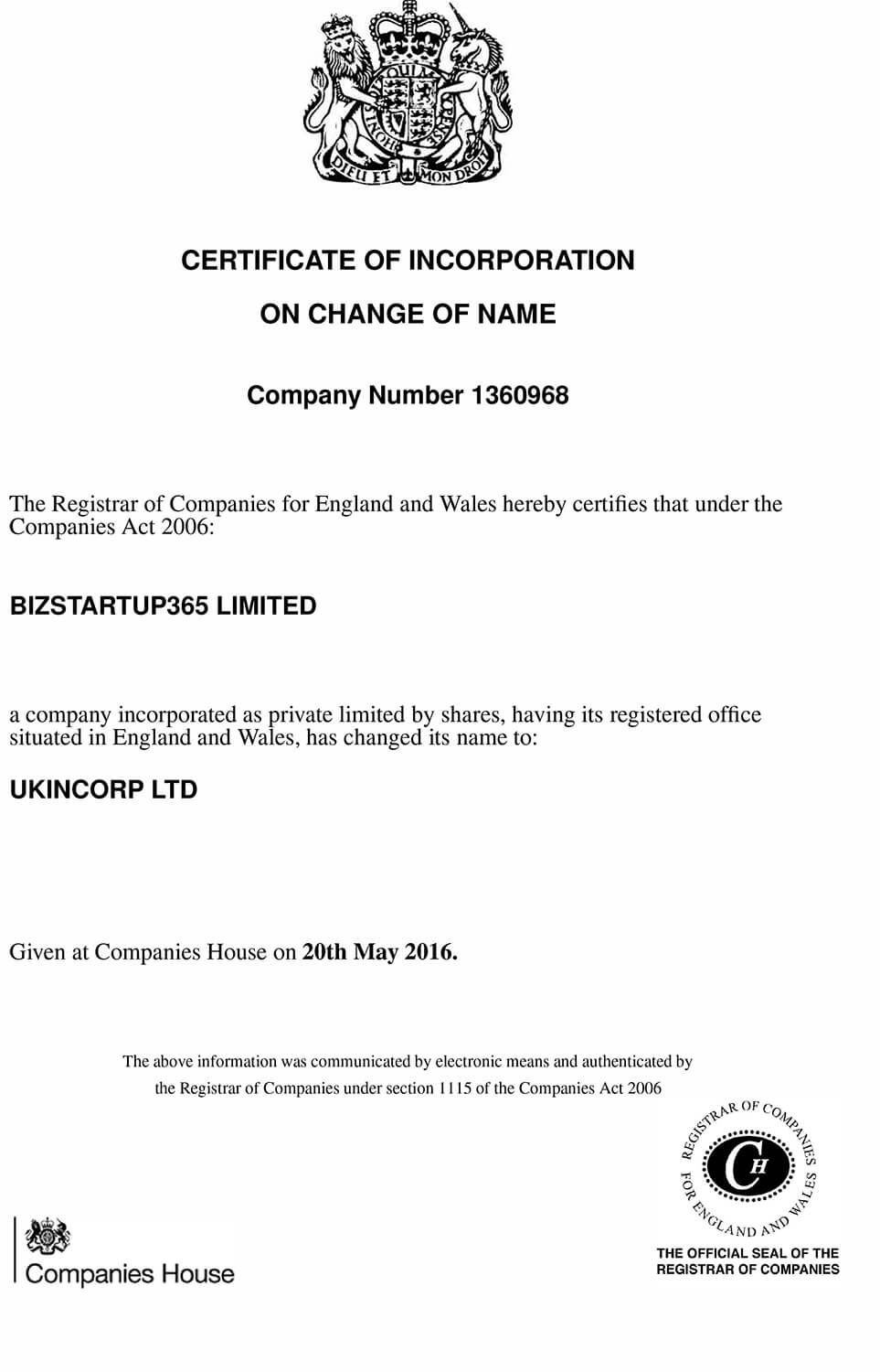 Uk About Company Registration Agent | About Coddan Company For Share Certificate Template Companies House