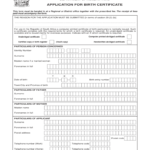 Unabridged Birth Certificate Form - Fill Online, Printable with regard to South African Birth Certificate Template