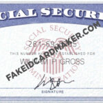 Usa Social Security Card Fake Id Virtual – Fake Id Card Maker In Ss Card Template