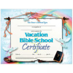 Vacation Bible School Set Of 30 Certificates Throughout Vbs Certificate Template