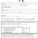 Vaccines – Abc Pet Clinic With Rabies Vaccine Certificate Template