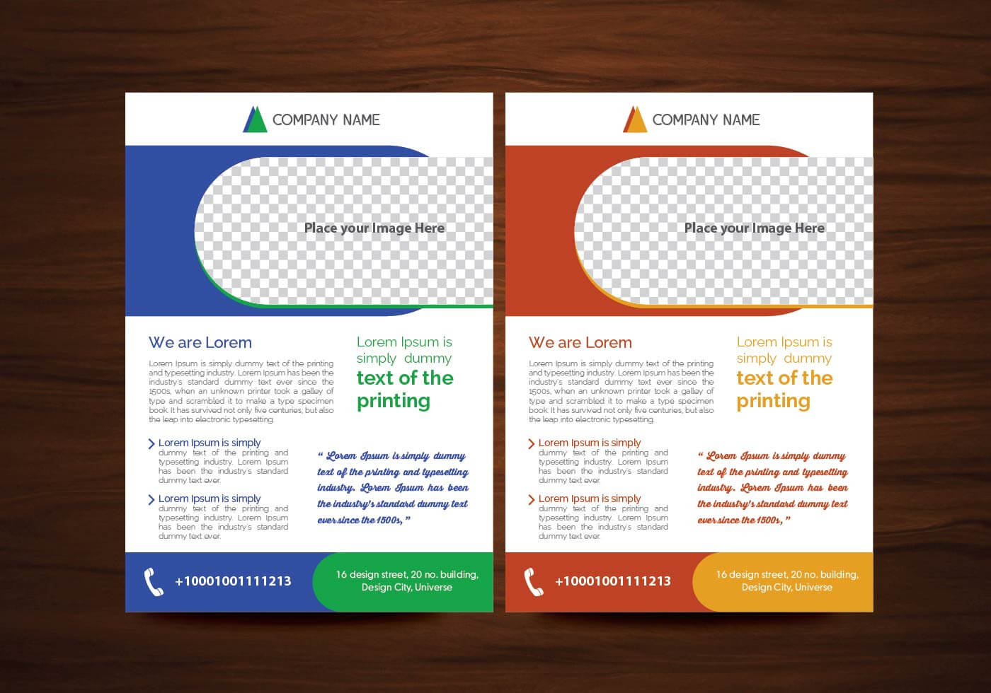 Vector Brochure Flyer Design Layout Template In A4 Size Regarding Letter Size Brochure Template