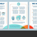Volunteering Activity Brochure Template Layout Take Action In Volunteer Brochure Template