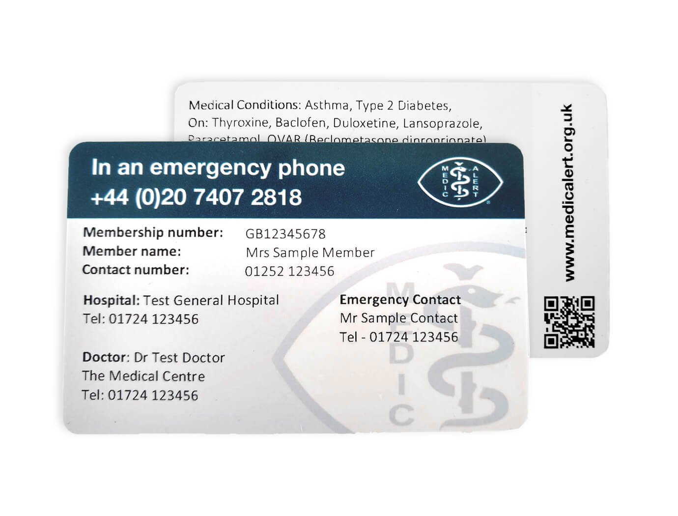 Wallet Card Regarding Medical Alert Wallet Card Template