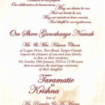 Wedding Invitation Cards Samples English Wedding Card Sample Intended For Sample Wedding Invitation Cards Templates