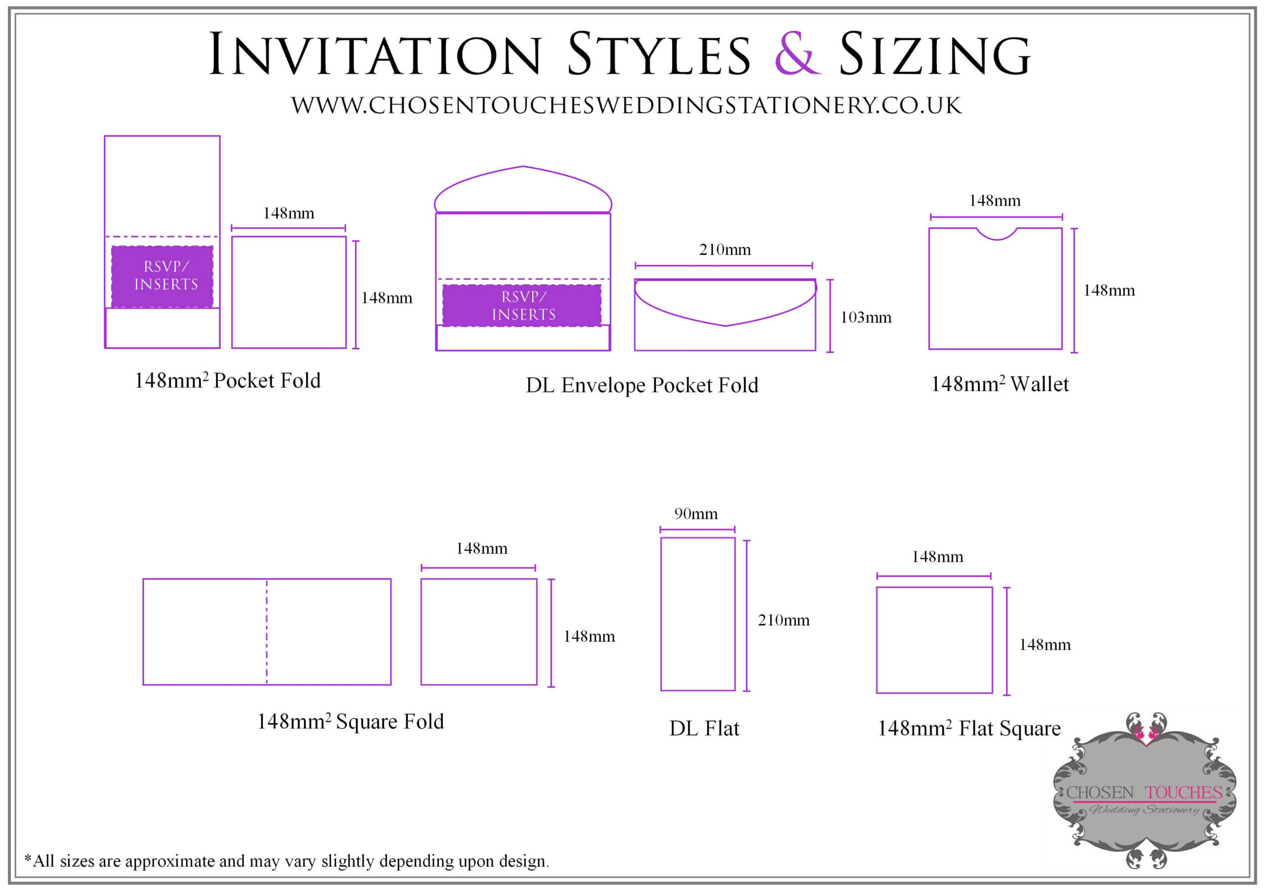 Wedding Invitation Size Inside Wedding Card Size Template