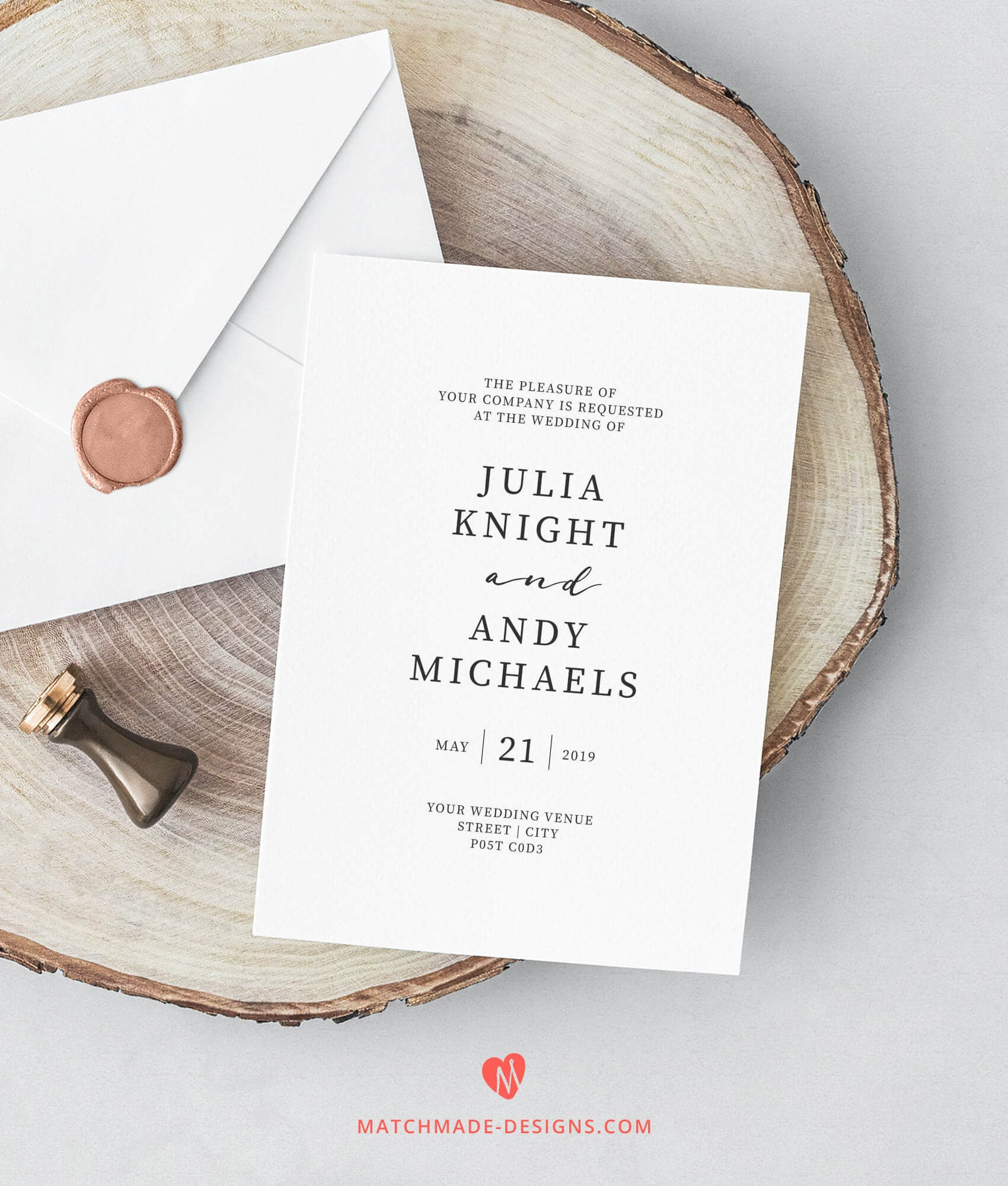 Wedding Invitations Template | Printable Wedding Invites Set For Michaels Place Card Template