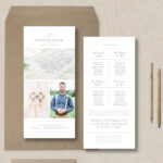 Wedding Newspaper Template – Word Search – Eucalyptus For Free Rack Card Template Word