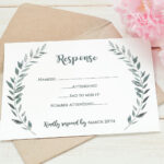 Wedding Rsvp Card Template Printable Rsvp Card | Leaves With Regard To Free Printable Wedding Rsvp Card Templates
