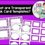 What Are Transparent Task Card Templates? Inside Task Card Template