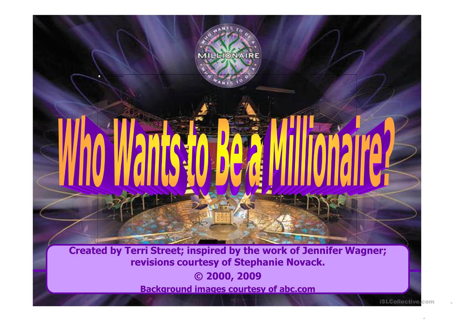 Who Wants To Be Millionaire  Powerpoint Game Template Pertaining To Who Wants To Be A Millionaire Powerpoint Template