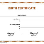 Windows And Android Free Downloads : Create Fake Birth Pertaining To Baby Doll Birth Certificate Template
