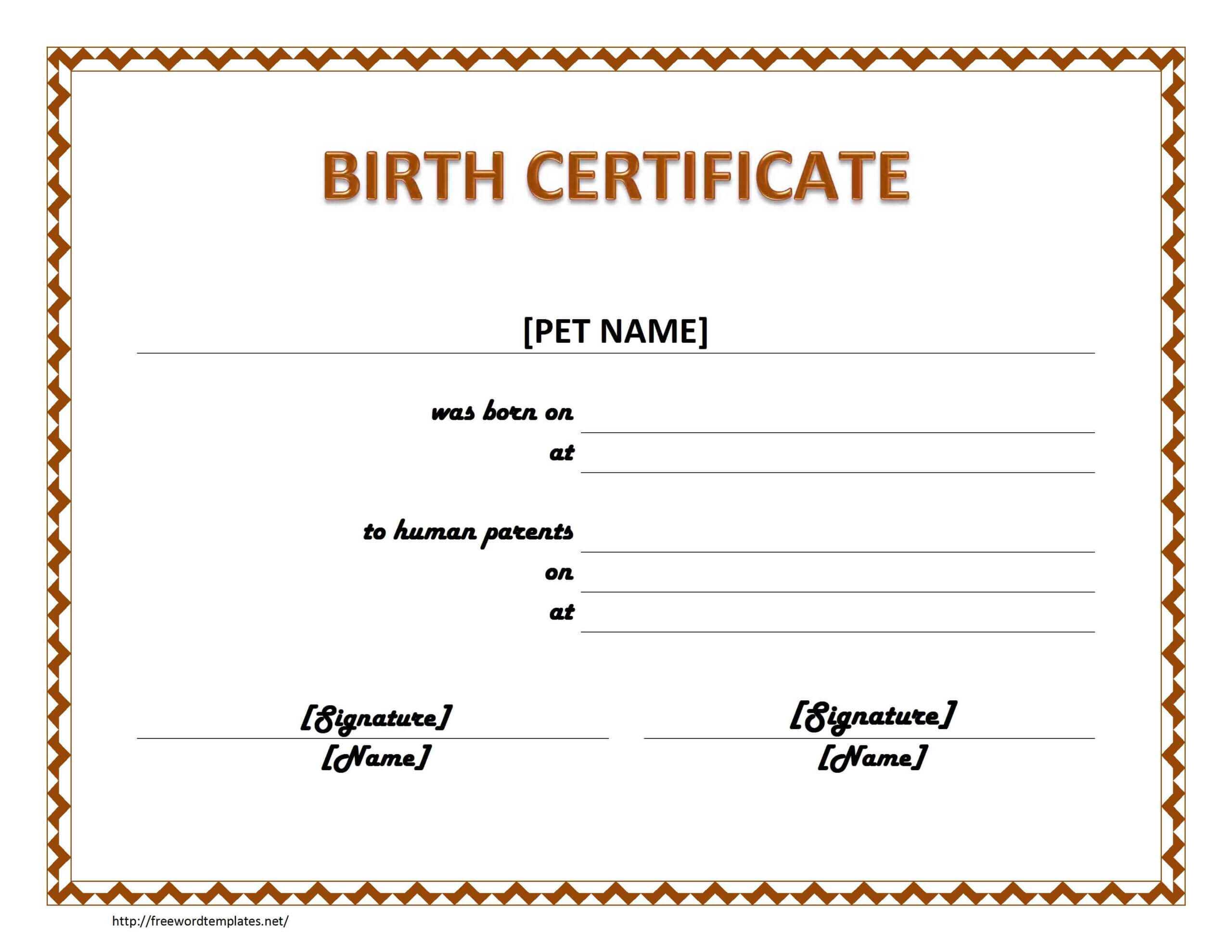 Windows And Android Free Downloads : Create Fake Birth Regarding Fake Birth Certificate Template