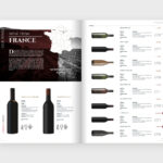 Wine Catalog Brochure Template In Wine Brochure Template