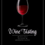 Wine Tasting Flyer Template Throughout Wine Brochure Template