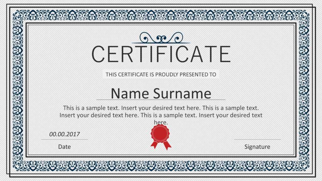 Winner Certificate Template - Sample Professional Templates