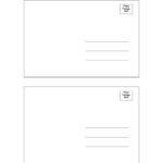 Word Templates For Postcards – Papele.alimentacionsegura Pertaining To Post Cards Template