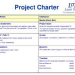 Writing A Project Charter Template Powerpoint Within Team Charter Template Powerpoint