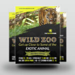 Zoo Flyer Template Regarding Zoo Brochure Template